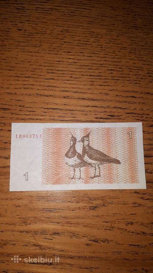 Lietuva 1 Talonas 1992m. Unc