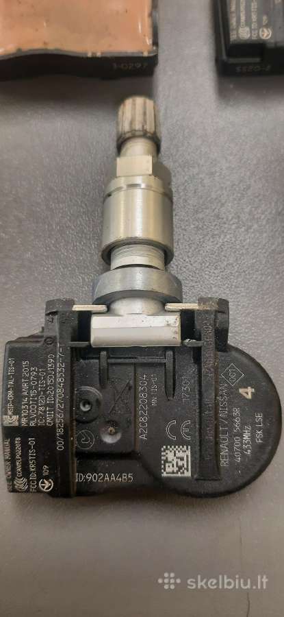 Tpms padangų slėgio davikliai Renault/nissan