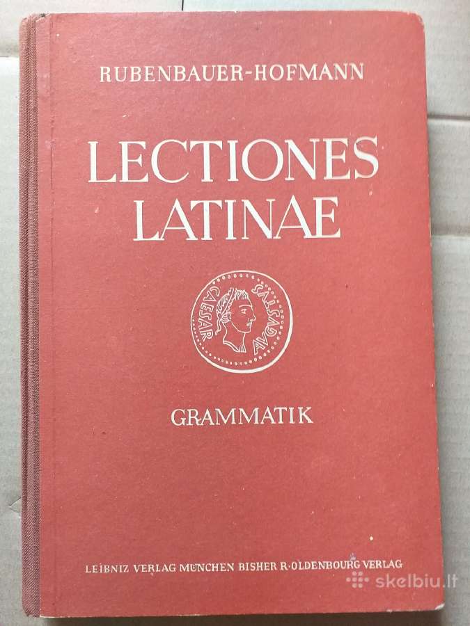 Lotynų k. gramatika gotikiniu šriftu