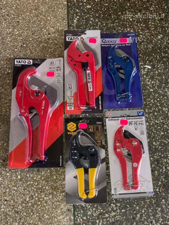 Plastikiniams vamzdžiams lituoklis Pvc Replės - nuotraukos Nr. 29