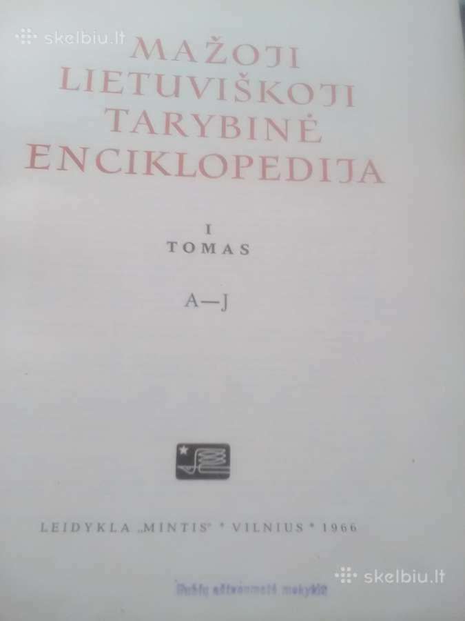 Mažoji lietuviškoji tarybinė enciklopedija
