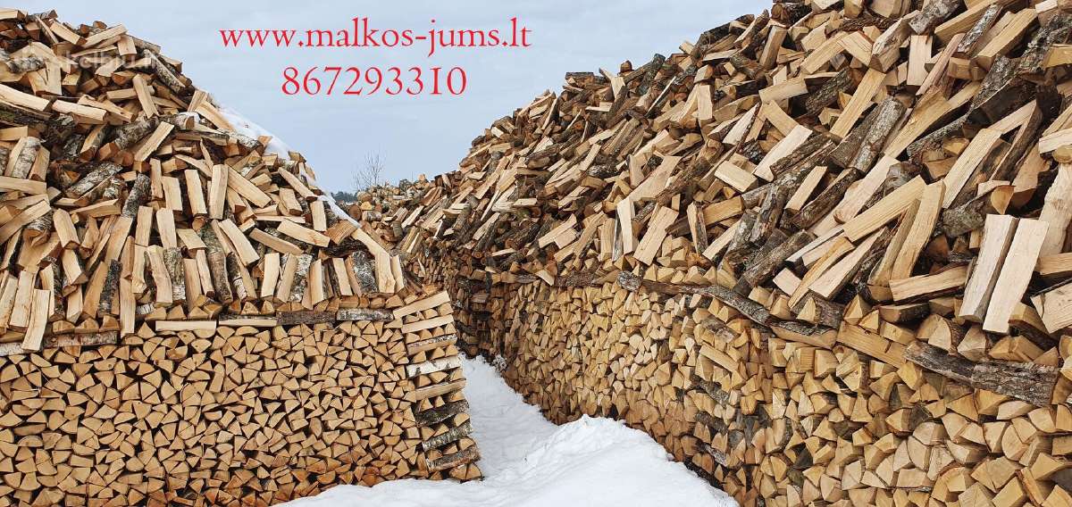 Malkos Vilniuje kapotos malkos malkos į namus - nuotraukos Nr. 3