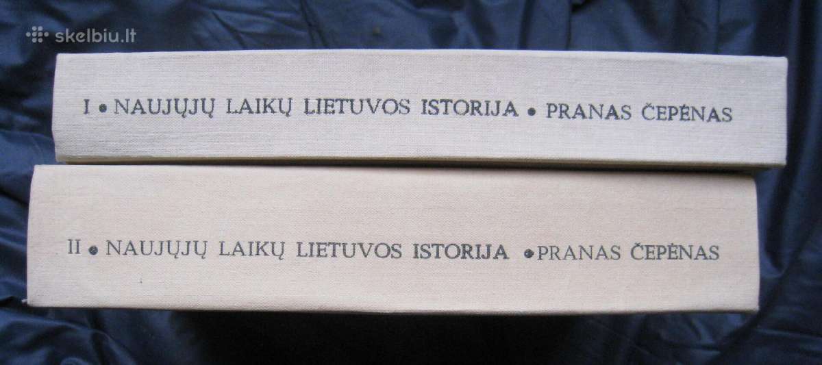 Pranas Čepėnas naujų laikų Lietuvos istorija 1+2 d - nuotraukos Nr. 3