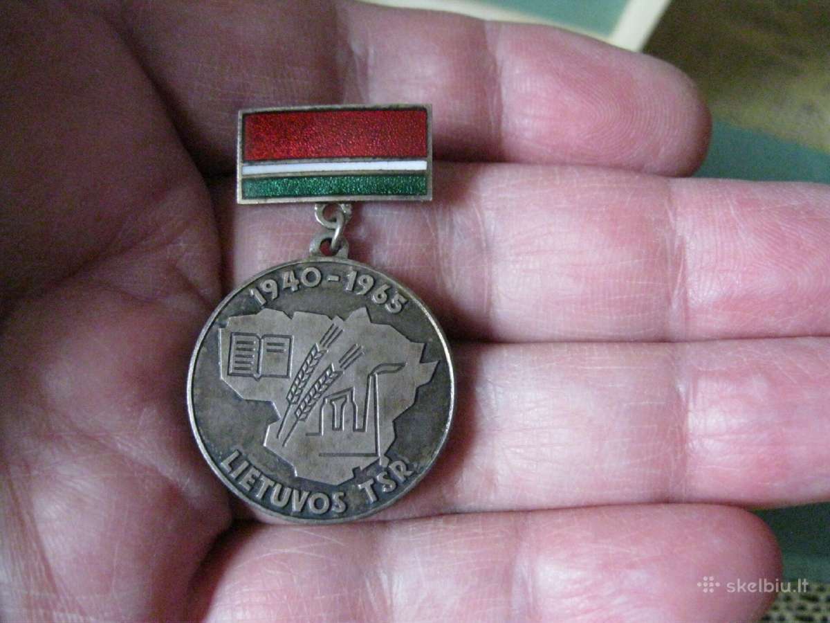 Ltsr medaliukas.zr. foto .sunkaus metalo su dezute - nuotraukos Nr. 6