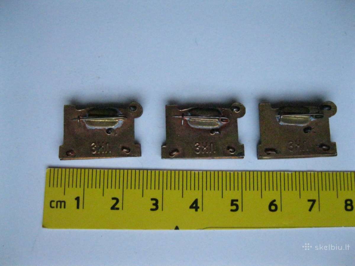 Ltsr Zenkleliai 3 vnt. .zr. foto .sunkaus metalo - nuotraukos Nr. 2
