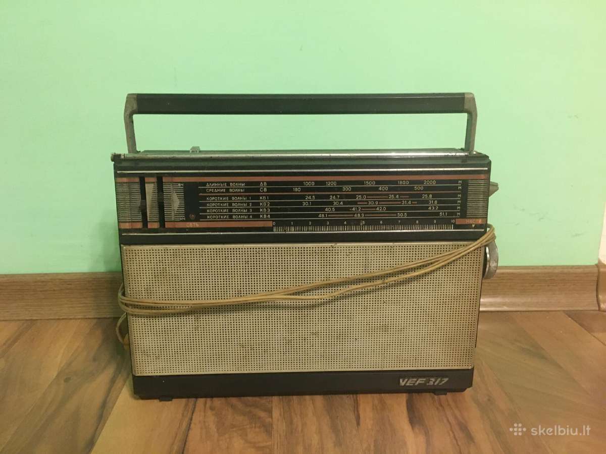 Radijo imtuvas Vef 317