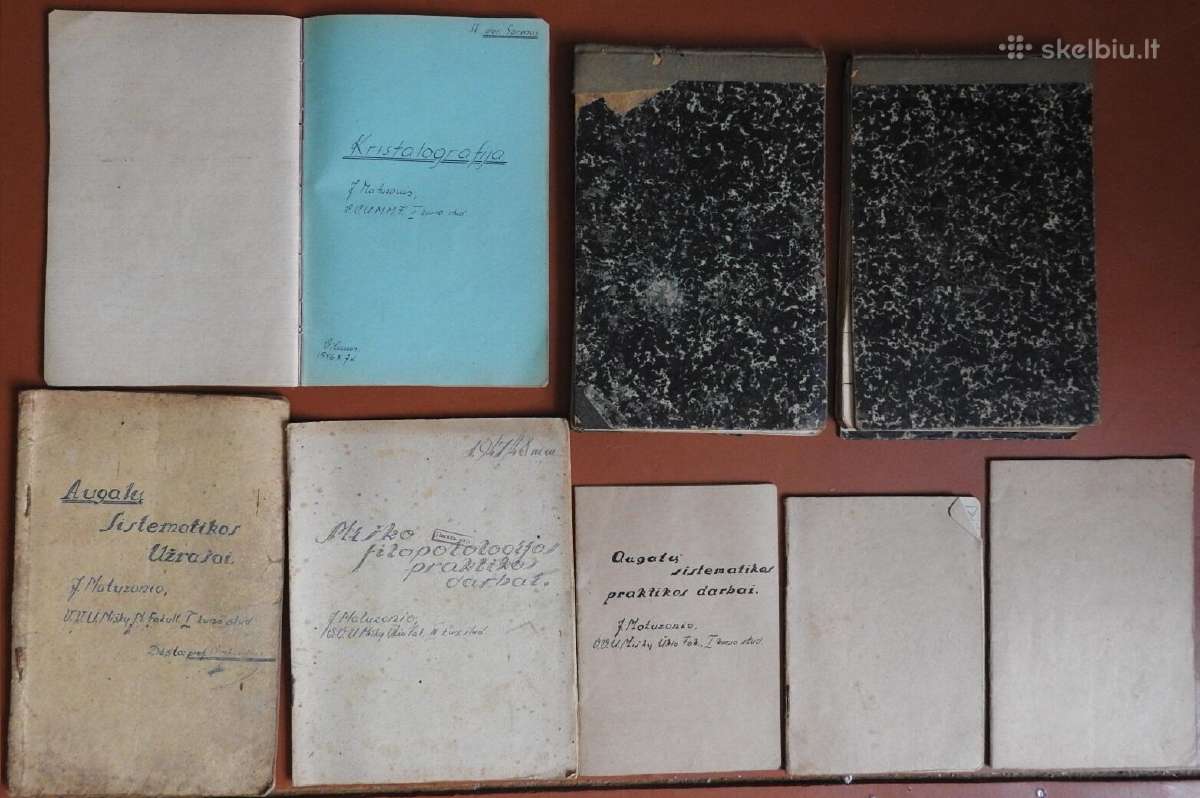 Miškininko eigulio mokslų užraišai 1945-1947 - nuotraukos Nr. 3