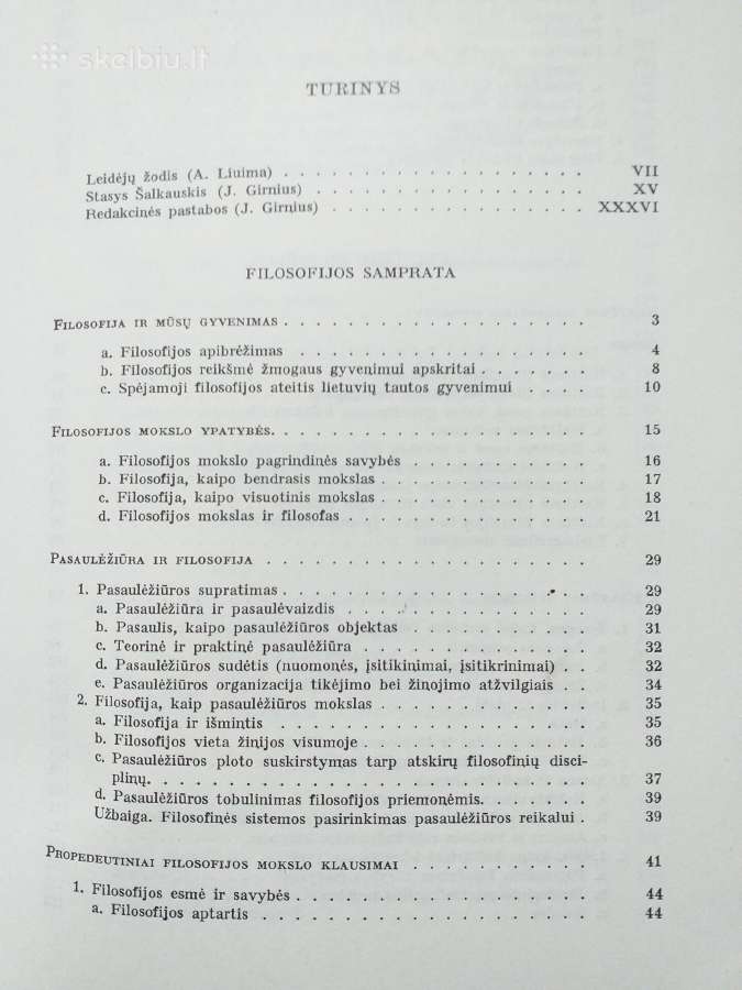 S. Šalkauskis. Rinktiniai raštai. I tomas - nuotraukos Nr. 2