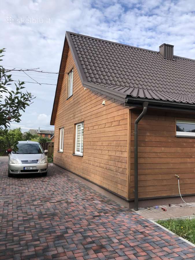 Stogu dažymas. Mediniu namų dažymas - nuotraukos Nr. 30