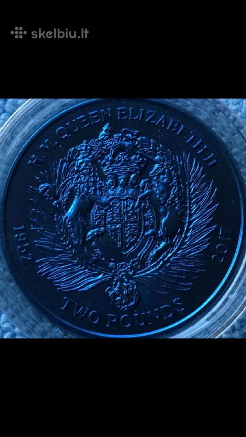 Moneta B.indian O.t. 2017m, 2 svarai, titanas