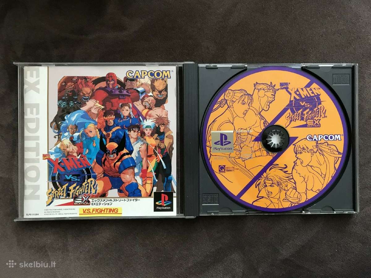 X men vs street fighter ps1, ps2, ntsc-j - nuotraukos Nr. 5