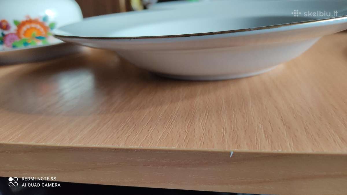 Lėkštės vokiečių gamintojo.