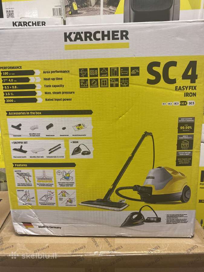 Kärcher Garų valytuvas Sc 5 Easyfix Iron Plug nauj - nuotraukos Nr. 13