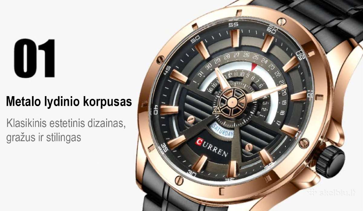 Laikrodis Curren Luxury - nuotraukos Nr. 5