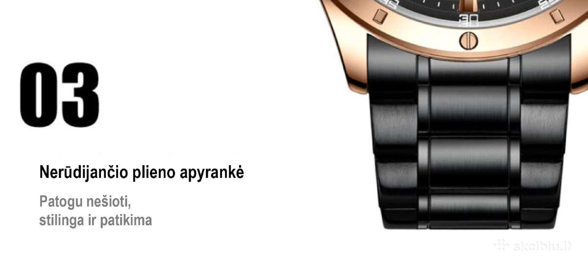 Laikrodis Curren Luxury - nuotraukos Nr. 7