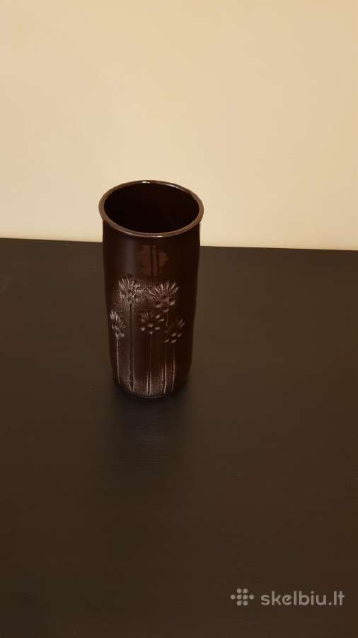 27 cm vaza vintažinė Rankų darbo. - nuotraukos Nr. 2