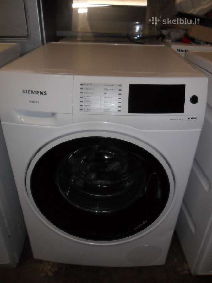 Skalbimo masina su dziovykle Siemens 9+6kg - nuotraukos Nr. 2