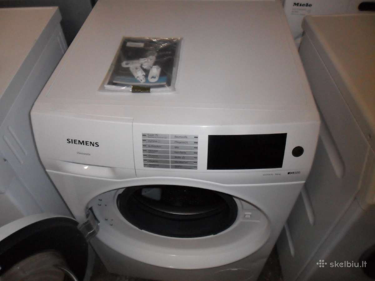 Skalbimo masina su dziovykle Siemens 9+6kg - nuotraukos Nr. 3