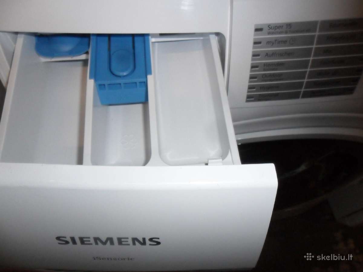Skalbimo masina su dziovykle Siemens 9+6kg - nuotraukos Nr. 4