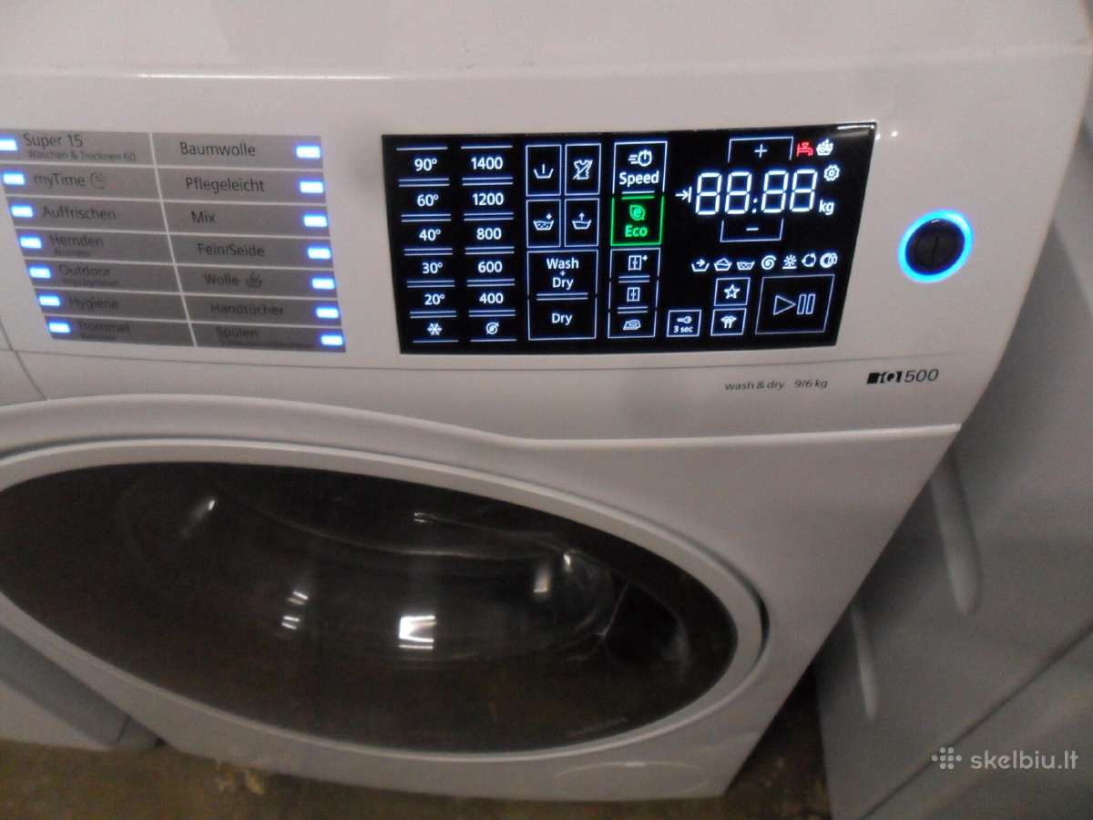 Skalbimo masina su dziovykle Siemens 9+6kg - nuotraukos Nr. 5