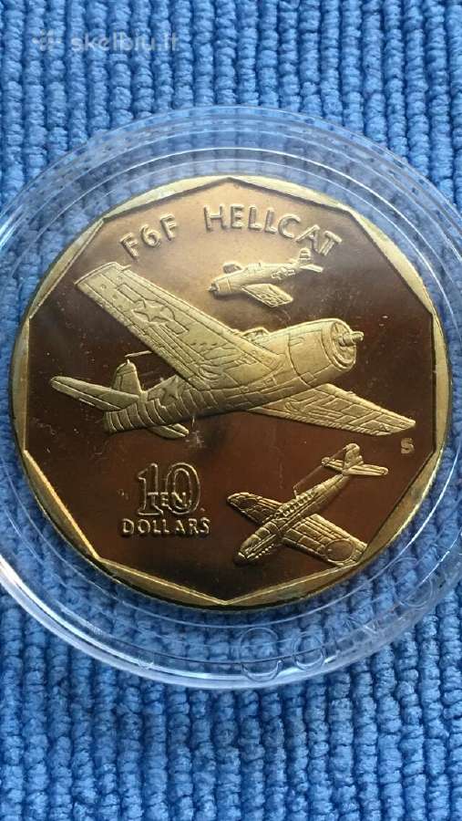 Moneta Marshall isl. 1991m, 10 dollars
