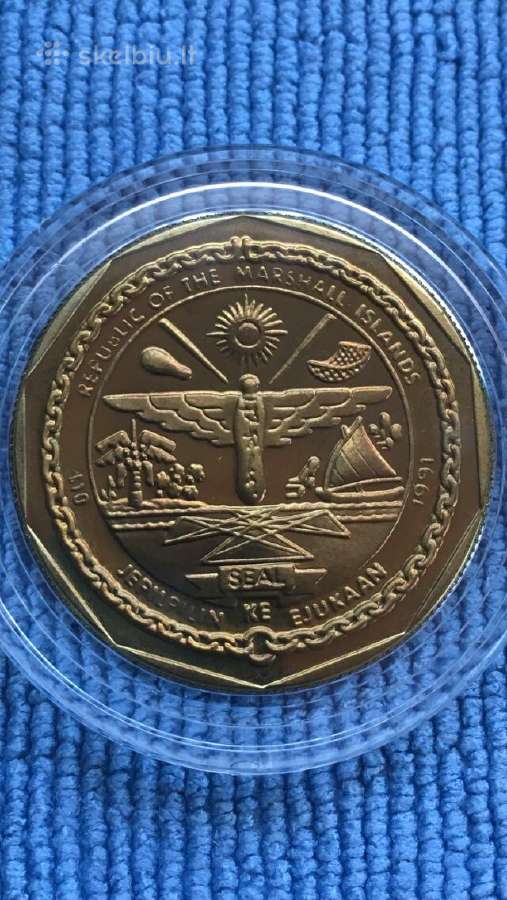 Moneta Marshall isl. 1991m, 10 dollars - nuotraukos Nr. 2