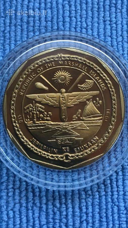 Moneta Marshall isl. 1991m, 10 dollars - nuotraukos Nr. 2
