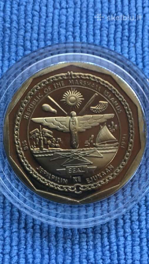 Moneta Marshall isl. 1991m, 10 dollars - nuotraukos Nr. 2
