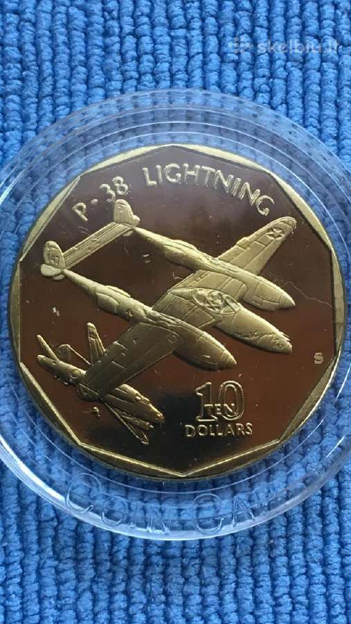 Moneta Marshall isl. 1991m, 10 dollars