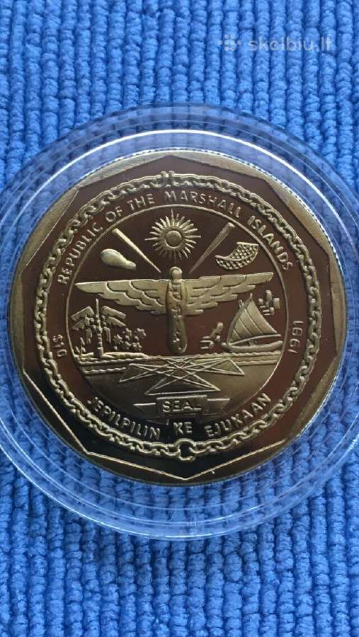 Moneta Marshall isl. 1991m, 10 dollars - nuotraukos Nr. 2