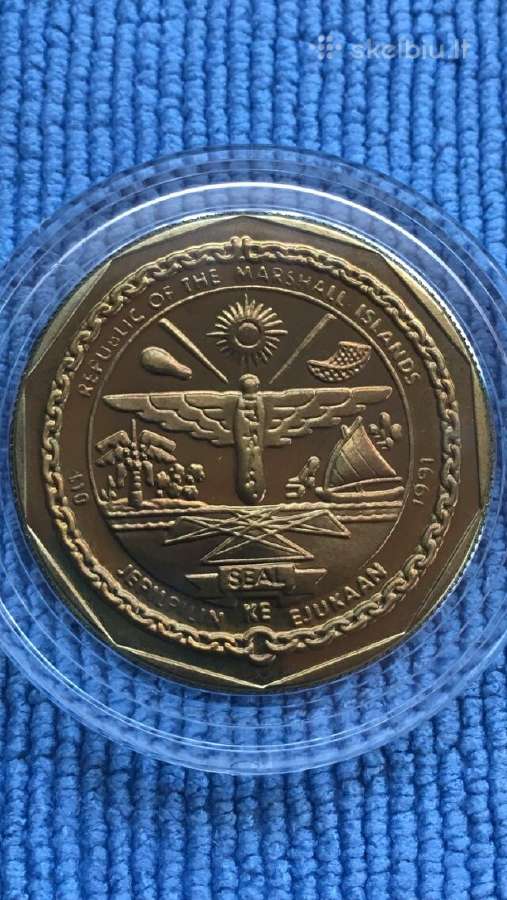 Moneta Marshall isl. 1991m, 10 dollars - nuotraukos Nr. 2