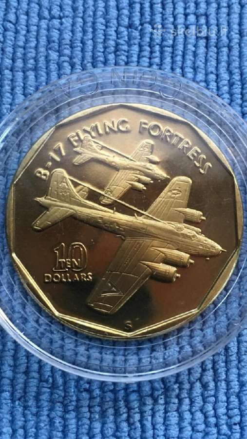 Moneta Marshall isl. 1991m, 10 dollars