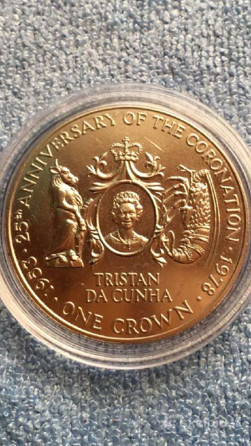 Moneta T.da.c. 1978m 1 krona, cu-ni