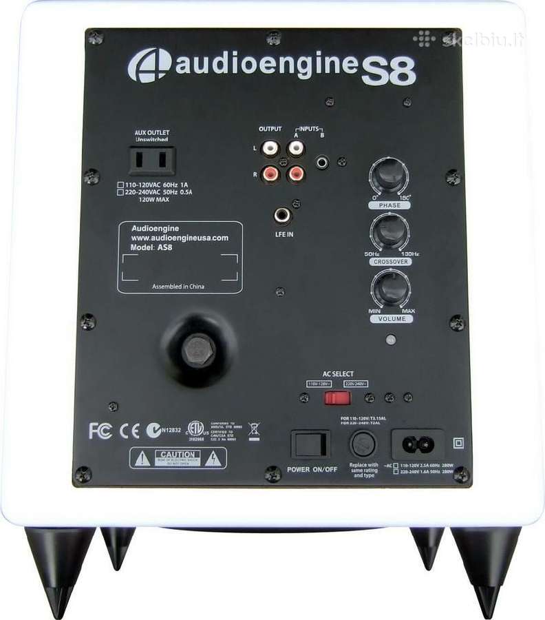 Audioengine Hd3 white balta kolonele - nuotraukos Nr. 11