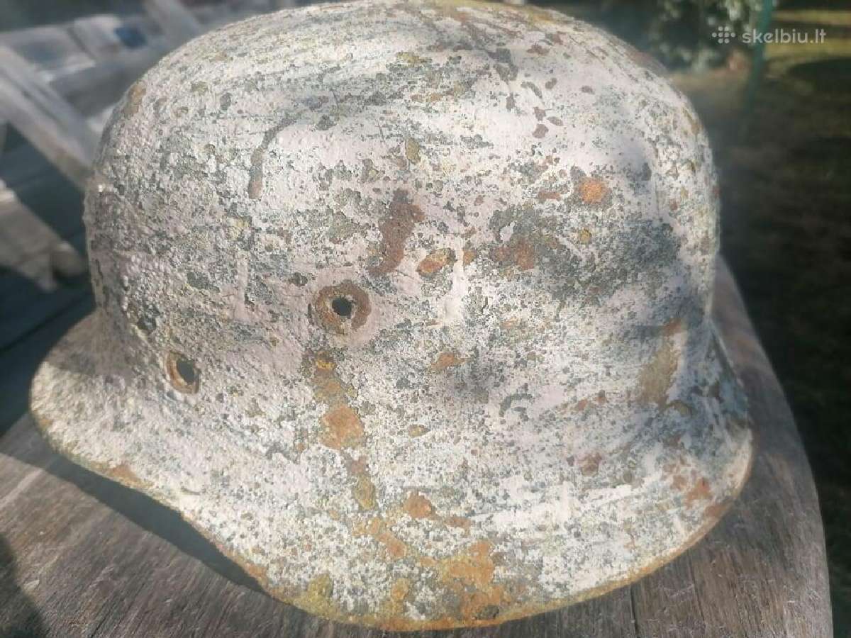 Retas Ww2 vokiškas šalmas - nuotraukos Nr. 7