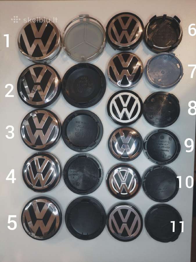 Volkswagen dangteliai 55 56 60 63 65 70 76 12€4vnt - nuotraukos Nr. 10