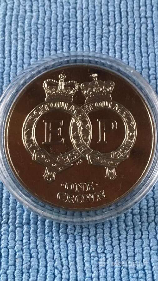 Moneta Ascension isl, 2011m, 1 krona, cu-ni