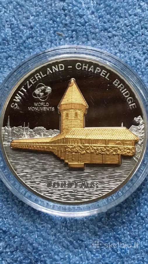 Moneta Cook isl, 2010m, 10 dollars, sidabras(.999)