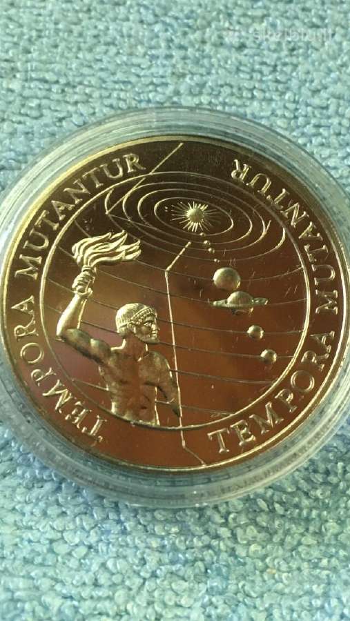 Moneta Kiribati Samoa 2000m, 1 dollar