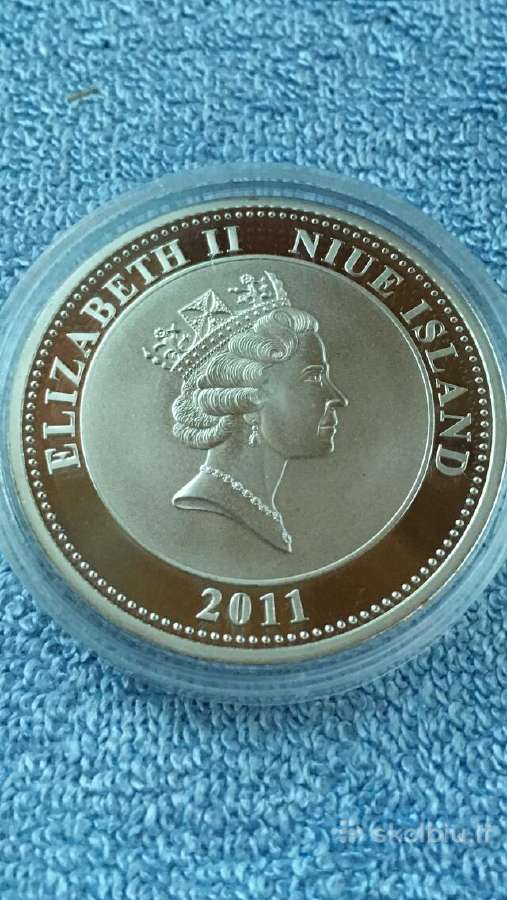 Moneta Niue isl, 2011m, 1 dollar, cu-ni - nuotraukos Nr. 2