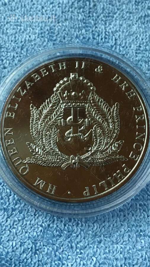 Moneta Pitcairn isl, 2011m, 2 dollars, cu-ni