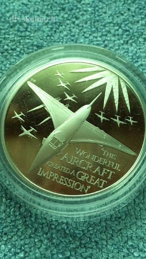 Moneta Trinidad & T. 2012m, 5 dollars, sidabras