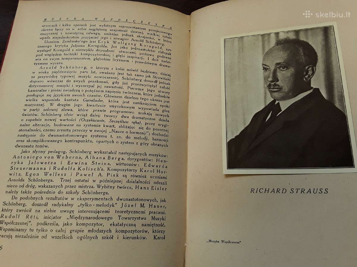Muzika wspolczesna . 1926 m - nuotraukos Nr. 3