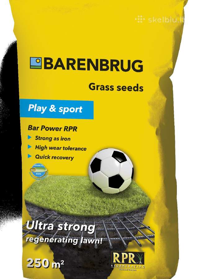 Vejos sėklų mišiniai Barenbrug 1 kg - 15 kg. - nuotraukos Nr. 3