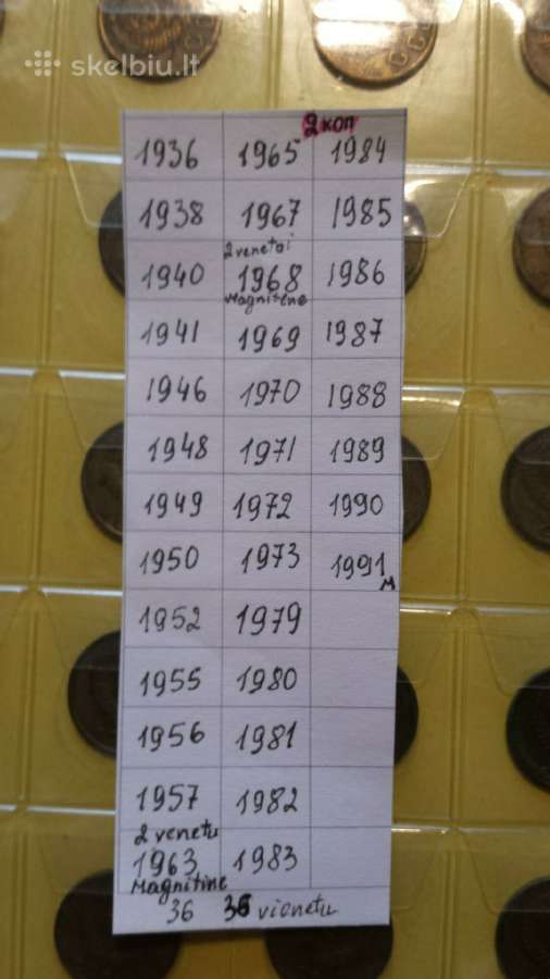 Monetos. kolekcja CcccccccccCCCP.1,2,3,5,10,15,20, - nuotraukos Nr. 6