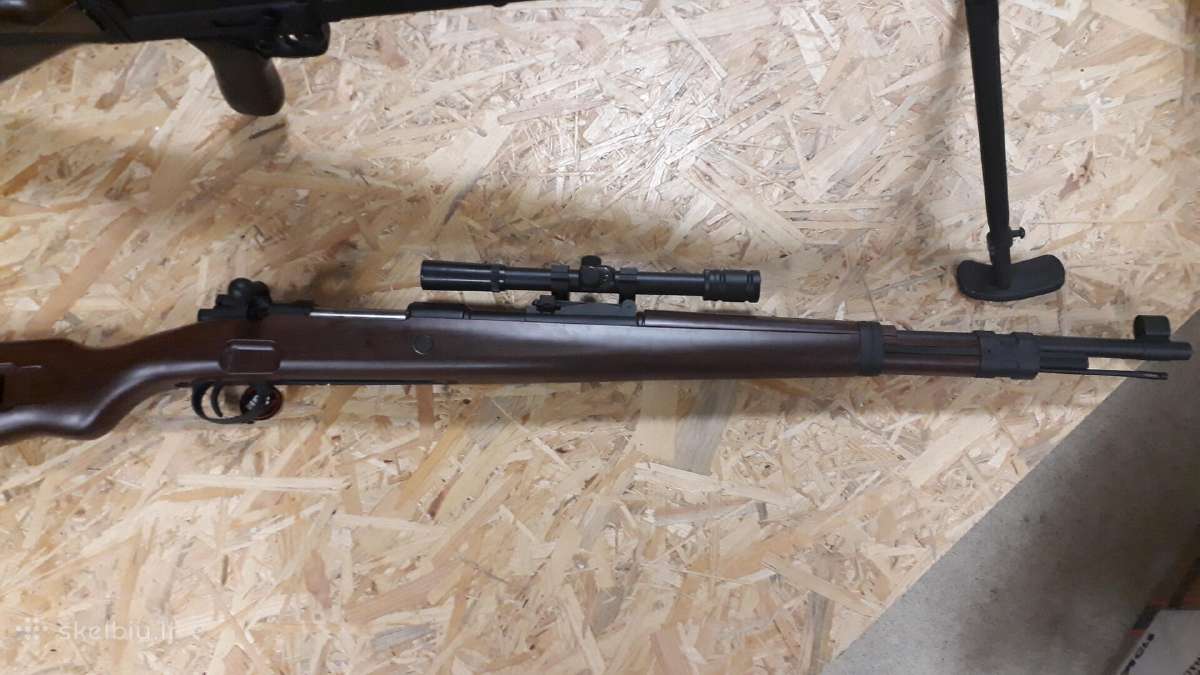 Airsoft Kar98 tikras medis, Mosin-nagant - nuotraukos Nr. 2