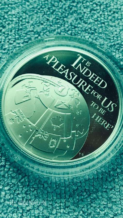 Moneta St.helena 2012m. 25 centu, proof cu-ni