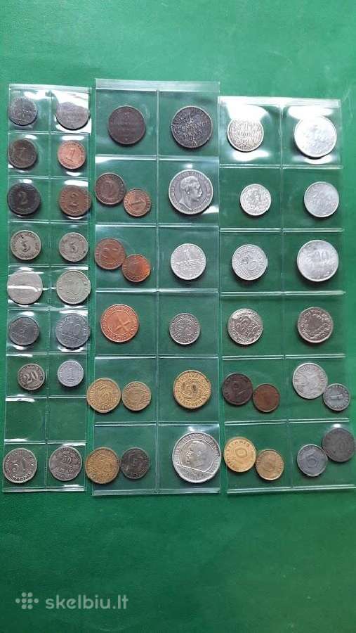 Monetos Vokietija 48vnt.