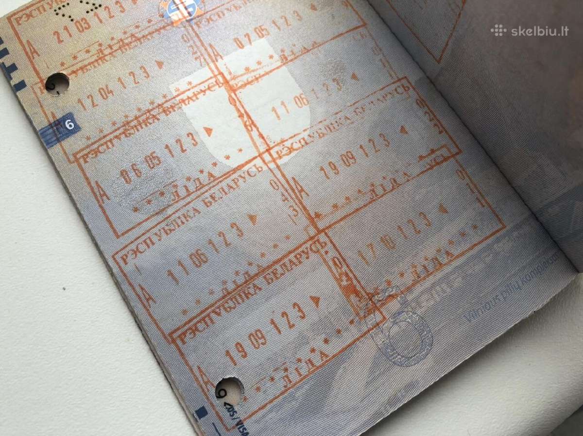 Pasas, santuokos liudijimas, darbo knygele - nuotraukos Nr. 9
