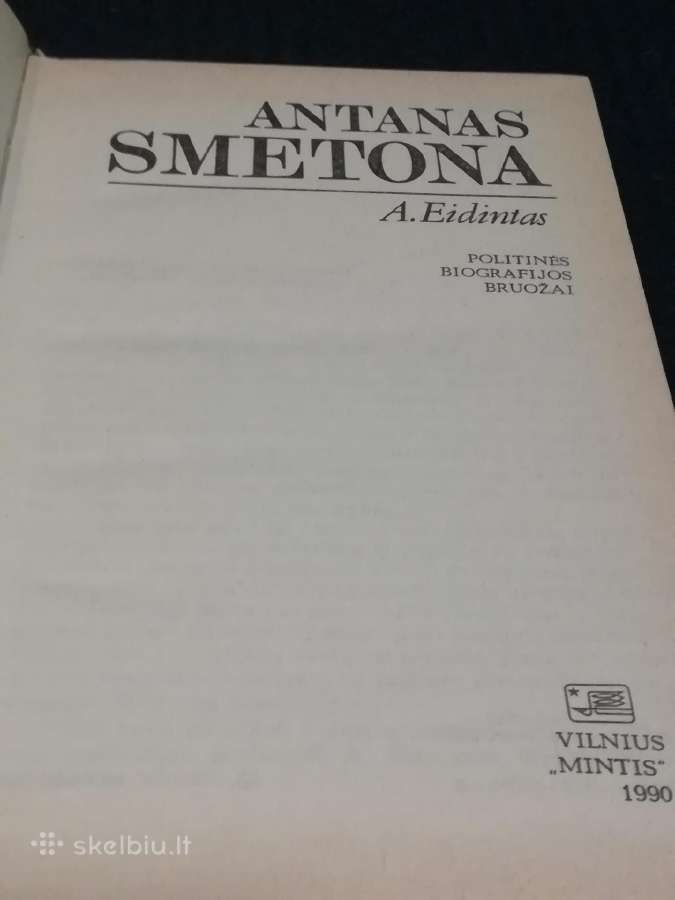 Knyga "Antanas Smetona" - nuotraukos Nr. 2